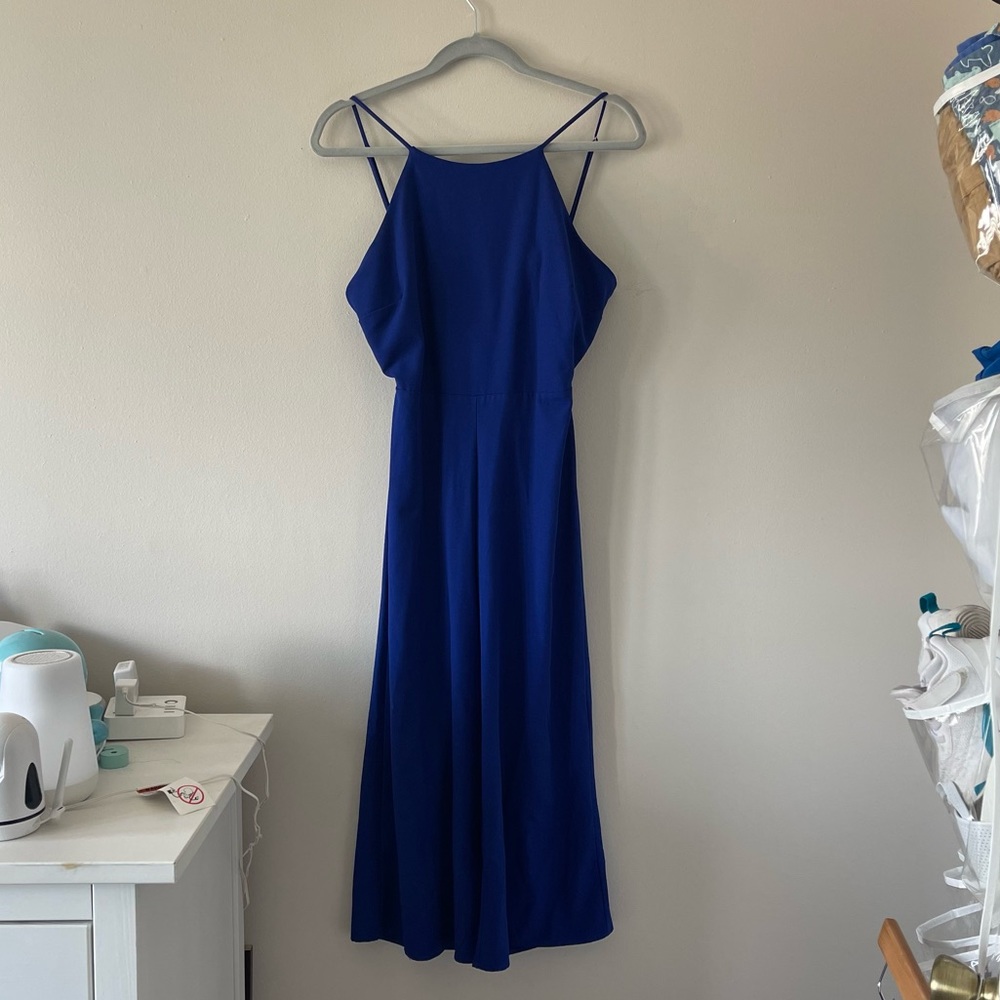 Fore Blue Tie-back Jumpsuit